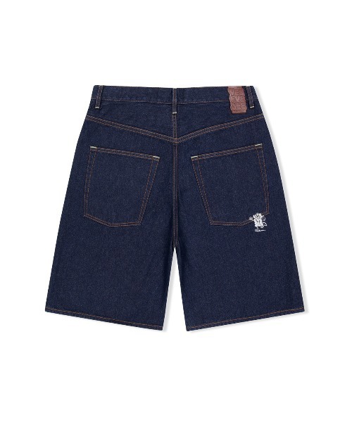 YESEYESEE(イエスアイシー)の「Basal 5 Pockets Denim Shorts(デニムパンツ・メンズ・ダークインディゴブルー/クリーム/ライトブルー・S/M/L/XL)」の20枚目の写真