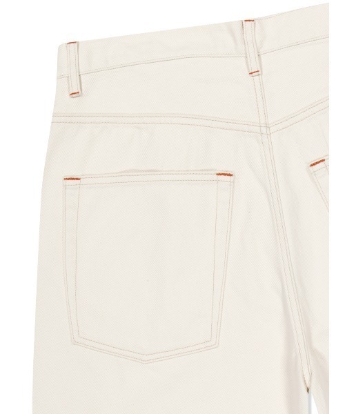 YESEYESEE(イエスアイシー)の「Basal 5 Pockets Denim Shorts(デニムパンツ・メンズ・ダークインディゴブルー/クリーム/ライトブルー・S/M/L/XL)」の8枚目の写真