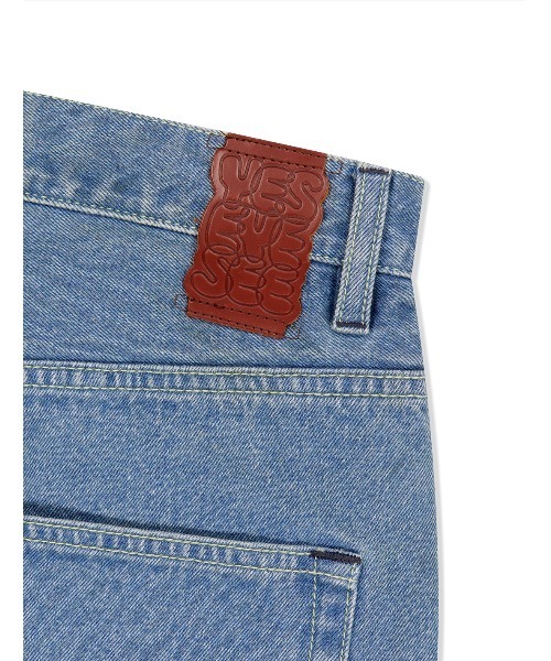 YESEYESEE(イエスアイシー)の「Basal 5 Pockets Denim Shorts(デニムパンツ・メンズ・ダークインディゴブルー/クリーム/ライトブルー・S/M/L/XL)」の16枚目の写真