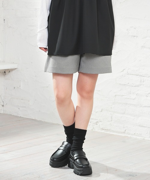 Honeys（ハニーズ）の「ショートパンツ（その他パンツ・レディース・ホワイト系その他/ブラウン/ベージュ系その他/ブラック/ブラウン系その他・L/LL/M/S/SS）」の19枚目の写真