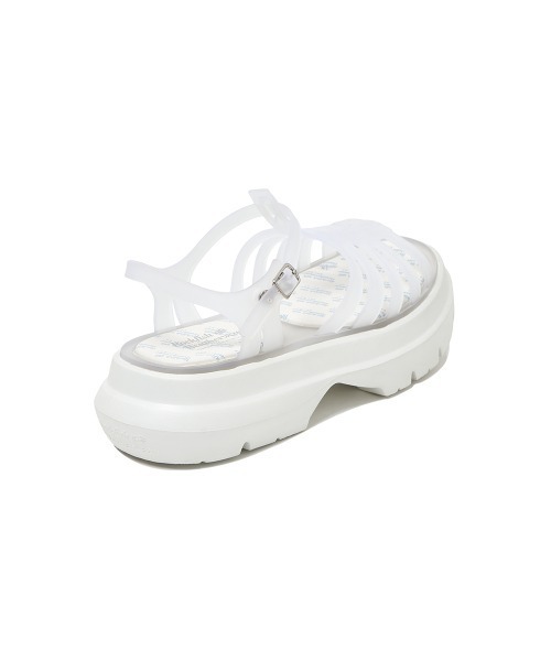 ROCKFISH WEATHERWEAR(ロックフィッシュウェザーウェア)の「GLAIR FLATFORM SANDALS(サンダル・レディース・ブラック系/ブラック/ホワイト/チャコール・24.5cm/24.0cm/25.0cm/23.0cm)」の13枚目の写真