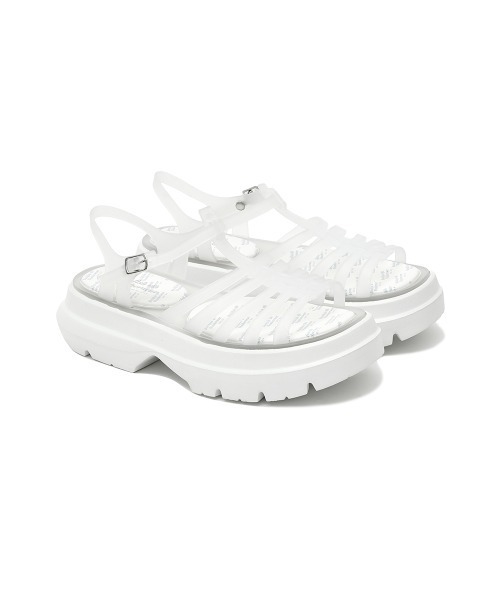 ROCKFISH WEATHERWEAR(ロックフィッシュウェザーウェア)の「GLAIR FLATFORM SANDALS(サンダル・レディース・ブラック系/ブラック/ホワイト/チャコール・24.5cm/24.0cm/25.0cm/23.0cm)」の11枚目の写真