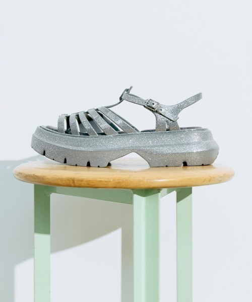 【送料込】韓国人気★GLAIR FLATFORM SANDALS サンダル セール】GLAIR FLATFORM SANDALS（サンダル）｜ROCKFISH