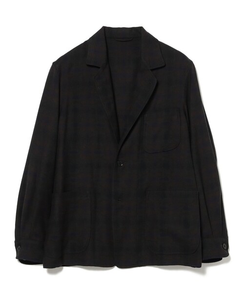 Kaptain Sunshine（キャプテン サンシャイン）の「KAPTAIN SUNSHINE / Wool Ombre Oregon Jacket（その他アウター・メンズ・チャコールグレー・3/4）」の2枚目の写真