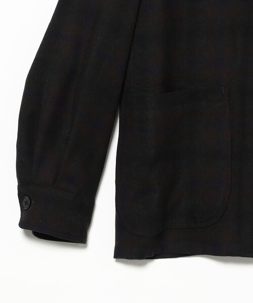 Kaptain Sunshine（キャプテン サンシャイン）の「KAPTAIN SUNSHINE / Wool Ombre Oregon Jacket（その他アウター・メンズ・チャコールグレー・3/4）」の4枚目の写真