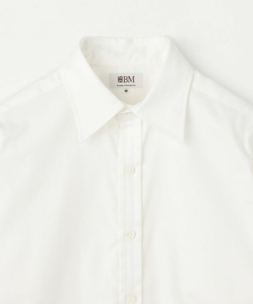 BRITISH MADE(ブリティッシュメイド)の「ドレスシャツ/ロンドン(ホワイト)(MEN) 全1色(シャツ/ブラウス・メンズ・ホワイト・M/S/L)」の3枚目の写真