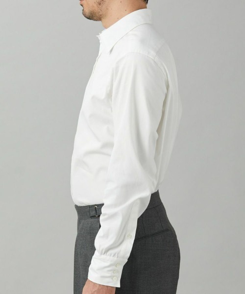 BRITISH MADE(ブリティッシュメイド)の「ドレスシャツ/ロンドン(ホワイト)(MEN) 全1色(シャツ/ブラウス・メンズ・ホワイト・M/S/L)」の9枚目の写真