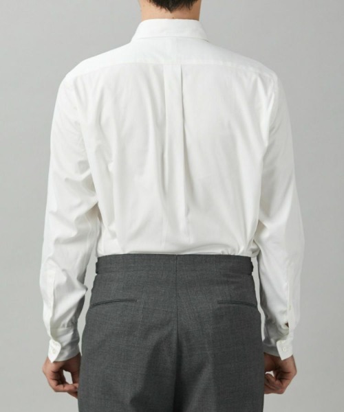 BRITISH MADE(ブリティッシュメイド)の「ドレスシャツ/ロンドン(ホワイト)(MEN) 全1色(シャツ/ブラウス・メンズ・ホワイト・M/S/L)」の10枚目の写真