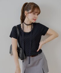 Tシャツ/カットソー（ドット柄）ファッション通販 - ZOZOTOWN