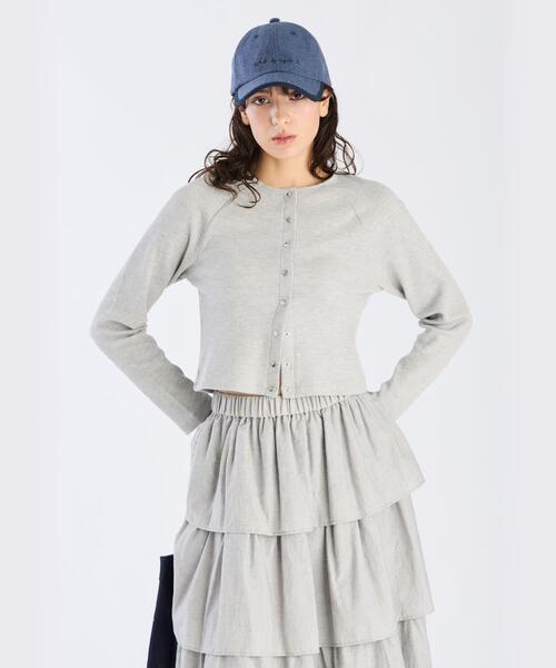 アニエスベー☆カーディガン To b. by agnes b.（トゥービーバイアニエスベー）の「WM93 CARDIGAN