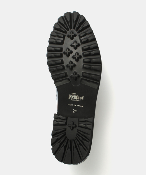 The Kenford Fineshoes(ケンフォードファインシューズ)の「The Kenford Fineshoes / ケンフォード ファインシューズ TANK SOLE LOAFERS SLBL(ローファー・レディース・シルバー・23.5cm/24cm/24.5cm/23cm/22.5cm/25cm)」の12枚目の写真