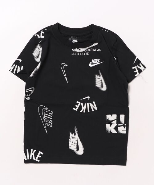 NIKE（ナイキ）の「《NIKEアパレル》YTHNSWクラブエナジーAOPS/STシャツ（Tシャツ/カットソー・キッズ・ブラック/グリーン系その他・130/140/150/160）」の2枚目の写真
