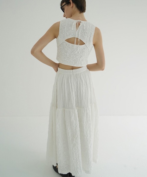 【美品】CLANE BOMB ONEPIECE ホワイト CLANE - ワンピース- BOMB ONEPIECE - WHITE | ADDICT WEB SHOP