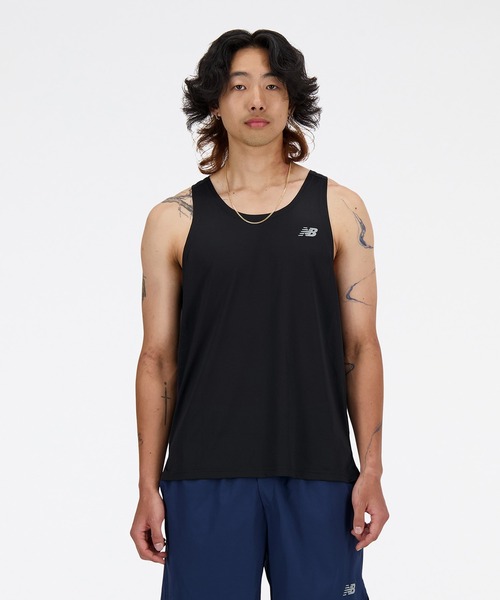 NEW BALANCE(ニューバランス)の「Sport Essentials シングレット(Tシャツ/カットソー・メンズ・ブラック・MEDIUM/LARGE/X-LARGE)」の1枚目の写真