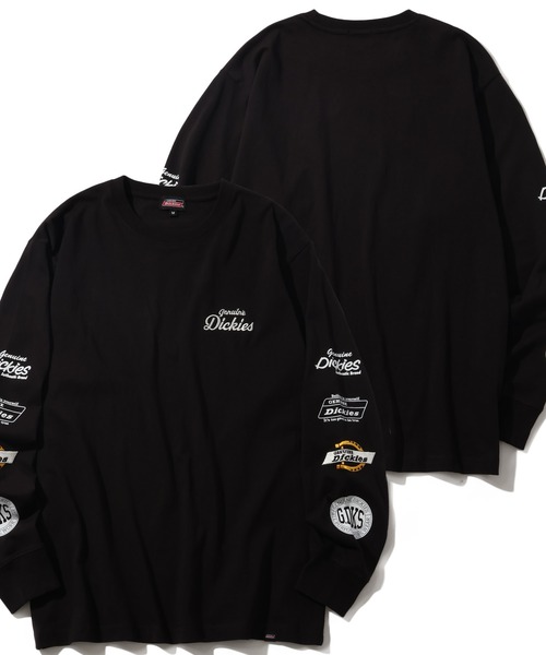 Dickies(ディッキーズ)の「【GENUINE DICKIES/ジェニュインディッキーズ】アートワークデザイン ロングスリーブTシャツ(Tシャツ/カットソー・メンズ・ダークブルー/ブラック/ホワイト/アッシュグレー・XL/M/L)」の2枚目の写真