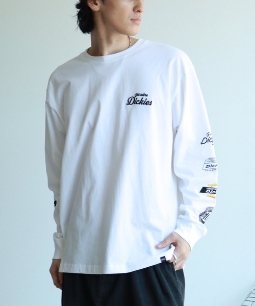 Dickies(ディッキーズ)の「【GENUINE DICKIES/ジェニュインディッキーズ】アートワークデザイン ロングスリーブTシャツ(Tシャツ/カットソー・メンズ・ダークブルー/ブラック/ホワイト/アッシュグレー・XL/M/L)」の14枚目の写真