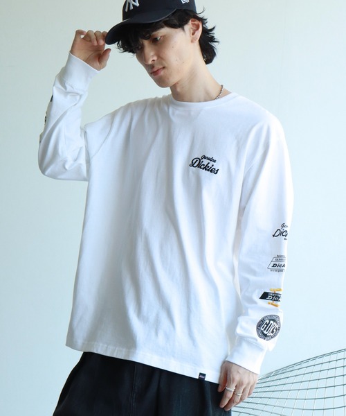 Dickies(ディッキーズ)の「【GENUINE DICKIES/ジェニュインディッキーズ】アートワークデザイン ロングスリーブTシャツ(Tシャツ/カットソー・メンズ・ダークブルー/ブラック/ホワイト/アッシュグレー・XL/M/L)」の15枚目の写真