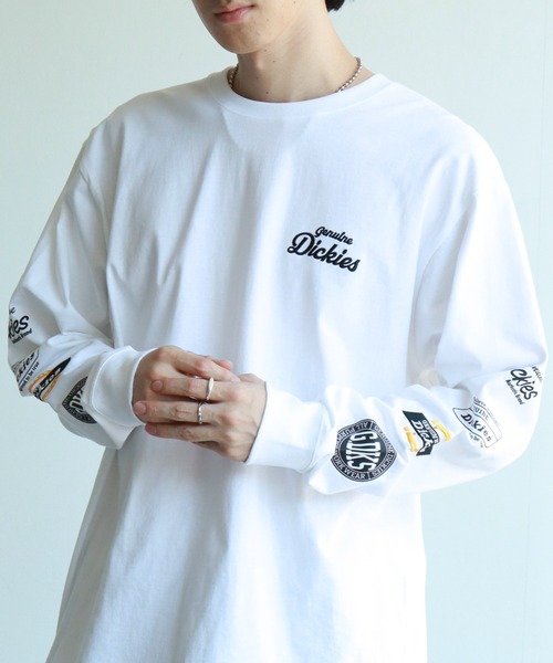 Dickies(ディッキーズ)の「【GENUINE DICKIES/ジェニュインディッキーズ】アートワークデザイン ロングスリーブTシャツ(Tシャツ/カットソー・メンズ・ダークブルー/ブラック/ホワイト/アッシュグレー・XL/M/L)」の16枚目の写真