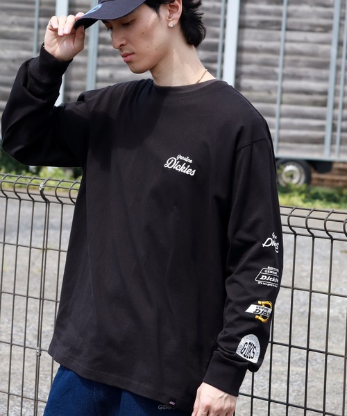 Dickies(ディッキーズ)の「【GENUINE DICKIES/ジェニュインディッキーズ】アートワークデザイン ロングスリーブTシャツ(Tシャツ/カットソー・メンズ・ダークブルー/ブラック/ホワイト/アッシュグレー・XL/M/L)」の19枚目の写真