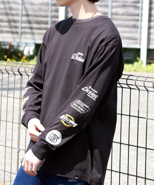 Dickies(ディッキーズ)の「【GENUINE DICKIES/ジェニュインディッキーズ】アートワークデザイン ロングスリーブTシャツ(Tシャツ/カットソー・メンズ・ダークブルー/ブラック/ホワイト/アッシュグレー・XL/M/L)」の21枚目の写真