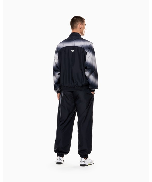 EMPORIO ARMANI EA7(エンポリオアルマーニイーエーセブン)の「【エンポリオ アルマーニ EA7】Tennis Pro トラックスーツ VENTUS7テクニカルファブリック プリント(セットアップ・メンズ・ネイビー/ブルーグリーン・X-SMALL/X-LARGE/SMALL/MEDIUM/LARGE)」の3枚目の写真