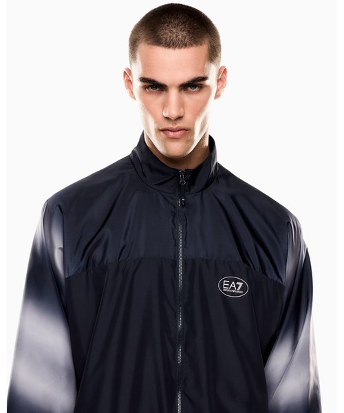 EMPORIO ARMANI EA7(エンポリオアルマーニイーエーセブン)の「【エンポリオ アルマーニ EA7】Tennis Pro トラックスーツ VENTUS7テクニカルファブリック プリント(セットアップ・メンズ・ネイビー/ブルーグリーン・X-SMALL/X-LARGE/SMALL/MEDIUM/LARGE)」の4枚目の写真