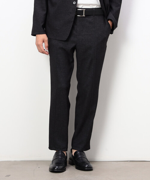 COMME CA ISM（コムサイズム）の「【セットアップ対応】デニムライクストレッチ テーパードパンツ（その他パンツ・メンズ・ブラック/ネイビー・MEDIUM/SMALL/LARGE）」の8枚目の写真
