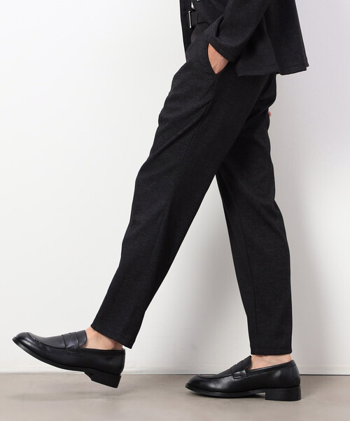 COMME CA ISM（コムサイズム）の「【セットアップ対応】デニムライクストレッチ テーパードパンツ（その他パンツ・メンズ・ブラック/ネイビー・MEDIUM/SMALL/LARGE）」の10枚目の写真