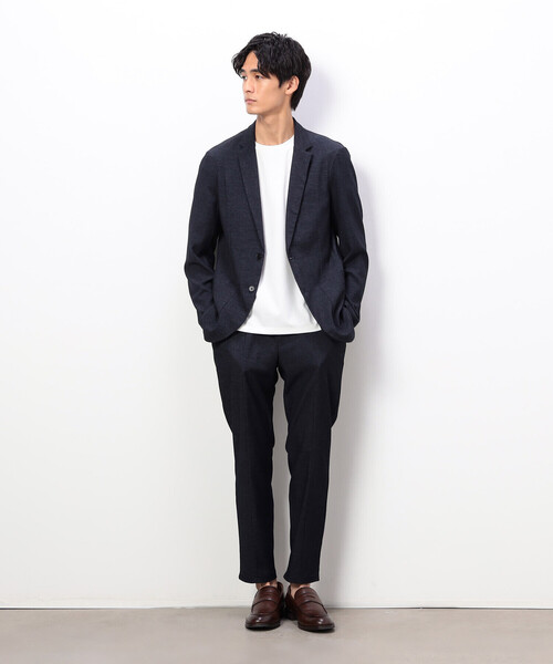 COMME CA ISM（コムサイズム）の「【セットアップ対応】デニムライクストレッチ テーパードパンツ（その他パンツ・メンズ・ブラック/ネイビー・MEDIUM/SMALL/LARGE）」の11枚目の写真