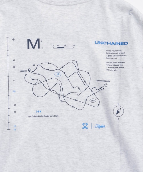 MAISON SPECIAL(メゾンスペシャル)の「UNCHAINED Long Sleeve T-shirt/UNCHAINEDロンTEE(Tシャツ/カットソー・レディース・レッド/ライトグレー/チャコールグレー/ホワイト・FREE)」の20枚目の写真