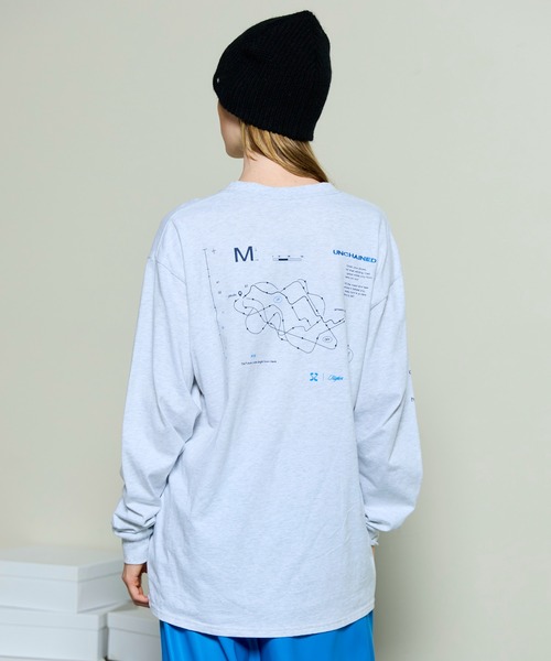 MAISON SPECIAL(メゾンスペシャル)の「UNCHAINED Long Sleeve T-shirt/UNCHAINEDロンTEE(Tシャツ/カットソー・レディース・レッド/ライトグレー/チャコールグレー/ホワイト・FREE)」の21枚目の写真