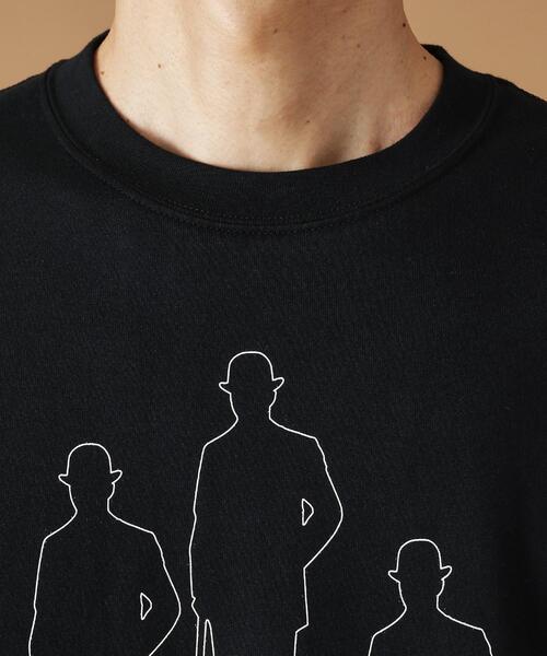 40ｃｔ＆525（フォーティーカラッツアンドゴーニーゴ）の「【Sサイズ～】シャドーマンズ半袖Tシャツ（Tシャツ/カットソー・メンズ・ホワイト/ブラック・01/04/02/03）」の7枚目の写真