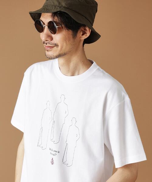 40ｃｔ＆525（フォーティーカラッツアンドゴーニーゴ）の「【Sサイズ～】シャドーマンズ半袖Tシャツ（Tシャツ/カットソー・メンズ・ホワイト/ブラック・01/04/02/03）」の12枚目の写真