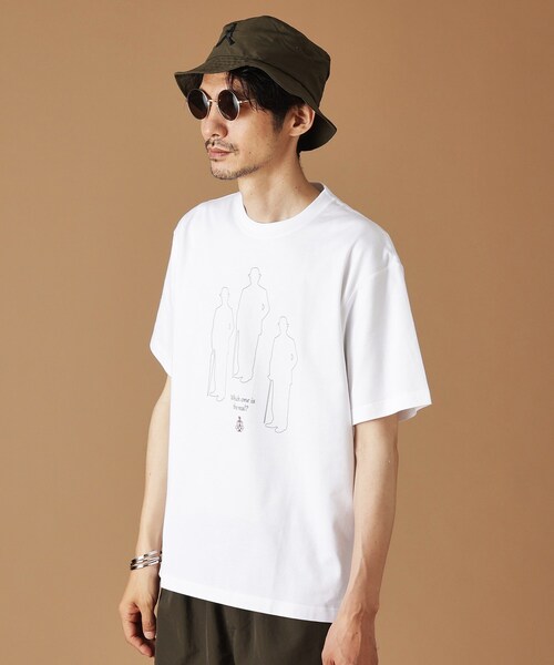 40ｃｔ＆525（フォーティーカラッツアンドゴーニーゴ）の「【Sサイズ～】シャドーマンズ半袖Tシャツ（Tシャツ/カットソー・メンズ・ホワイト/ブラック・01/04/02/03）」の13枚目の写真