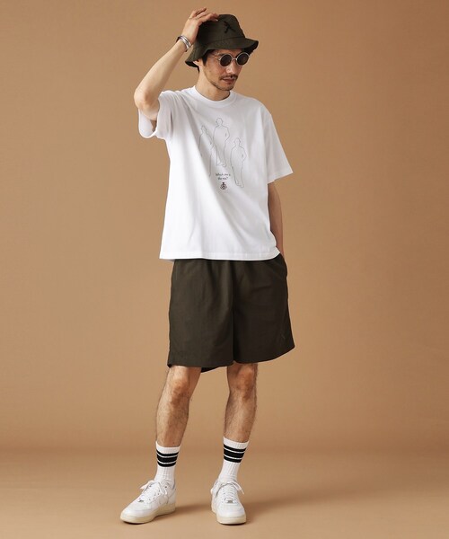 40ｃｔ＆525（フォーティーカラッツアンドゴーニーゴ）の「【Sサイズ～】シャドーマンズ半袖Tシャツ（Tシャツ/カットソー・メンズ・ホワイト/ブラック・01/04/02/03）」の14枚目の写真