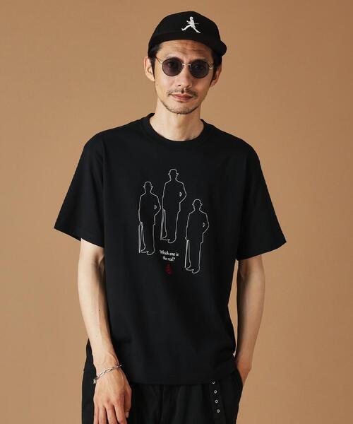 40ｃｔ＆525（フォーティーカラッツアンドゴーニーゴ）の「【Sサイズ～】シャドーマンズ半袖Tシャツ（Tシャツ/カットソー・メンズ・ホワイト/ブラック・01/04/02/03）」の16枚目の写真