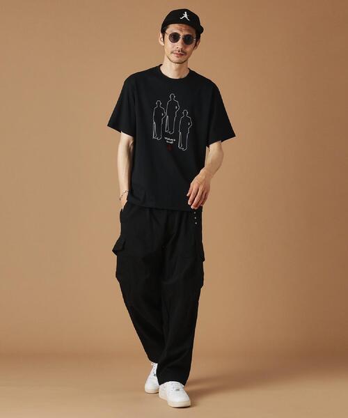 40ｃｔ＆525（フォーティーカラッツアンドゴーニーゴ）の「【Sサイズ～】シャドーマンズ半袖Tシャツ（Tシャツ/カットソー・メンズ・ホワイト/ブラック・01/04/02/03）」の22枚目の写真