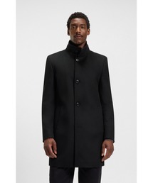 BOSS | スリムフィットコート ウール/カシミア(その他アウター)