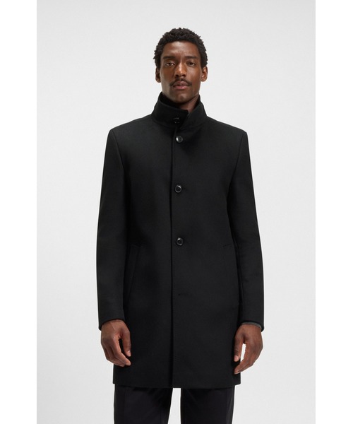 スリムフィットコート ウール/カシミア（その他アウター）｜BOSS（ボス