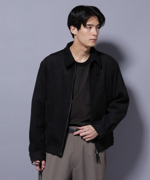 セール】フェイクスエードブルゾン（ブルゾン）｜NANO universe（ナノ
