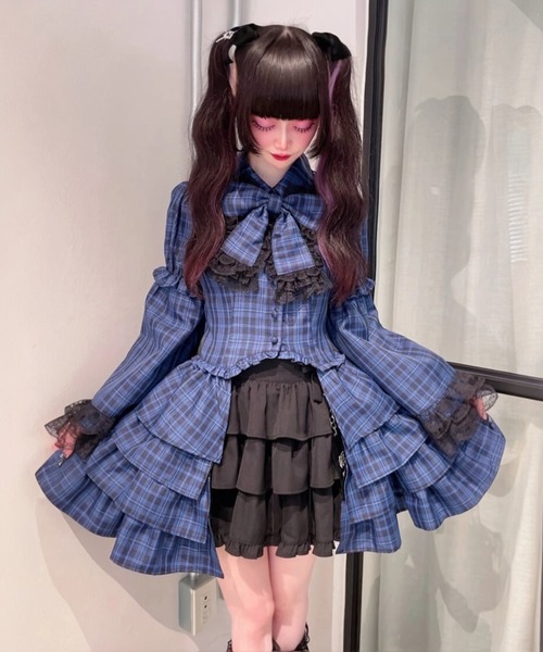 Jamie エーエヌケー(ジェイミーエーエヌケー)の「お姫様ブラウス(シャツ/ブラウス・レディース・ブラック/レッド/A・M)」の15枚目の写真