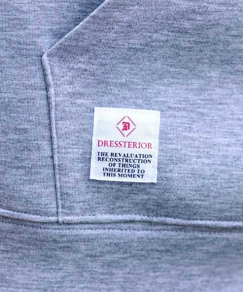 DRESSTERIOR(ドレステリア)の「ストレッチポンチ フーディ(パーカー・メンズ・グレー/ブラック/ネイビー・90/91/92/94)」の12枚目の写真