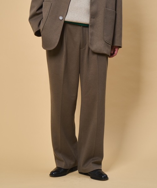2tuck Peachskin Slacks / ツータックピーチスキンスラックス