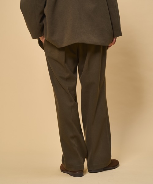 HERMES JOEL TROUSERS 46 スラックス 2タックパンツ HERMES JOEL