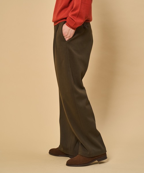 2tuck Peachskin Slacks / ツータックピーチスキンスラックス