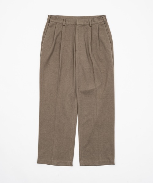 2tuck Peachskin Slacks / ツータックピーチスキンスラックス
