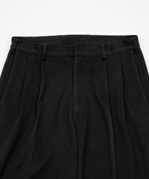 THE BOLDMAN(ザ ボールドマン)の「2tuck Peachskin Slacks / ツータックピーチスキンスラックス(スラックス・メンズ・チャコールグレー/ブラウン/ベージュ/ブラック・X-LARGE/LARGE/MEDIUM/SMALL)」の16枚目の写真