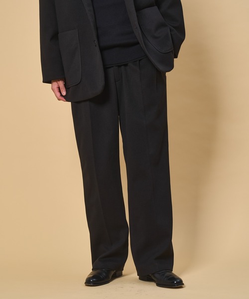 2tuck Peachskin Slacks / ツータックピーチスキンスラックス