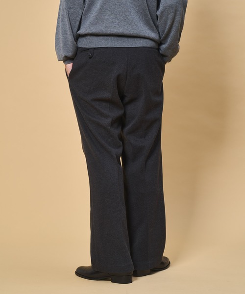 BONEVILLE ピーチスキン ツータックパンツ 2tuck Peachskin Slacks / ツータックピーチスキンスラックス