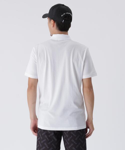 【ホワイト】サライテック半袖ポロシャツ <EARLY AUTUMN> (MENS) セール】【PING APPAREL】サライテック半袖ポロシャツ ＜EARLY AUTUMN
